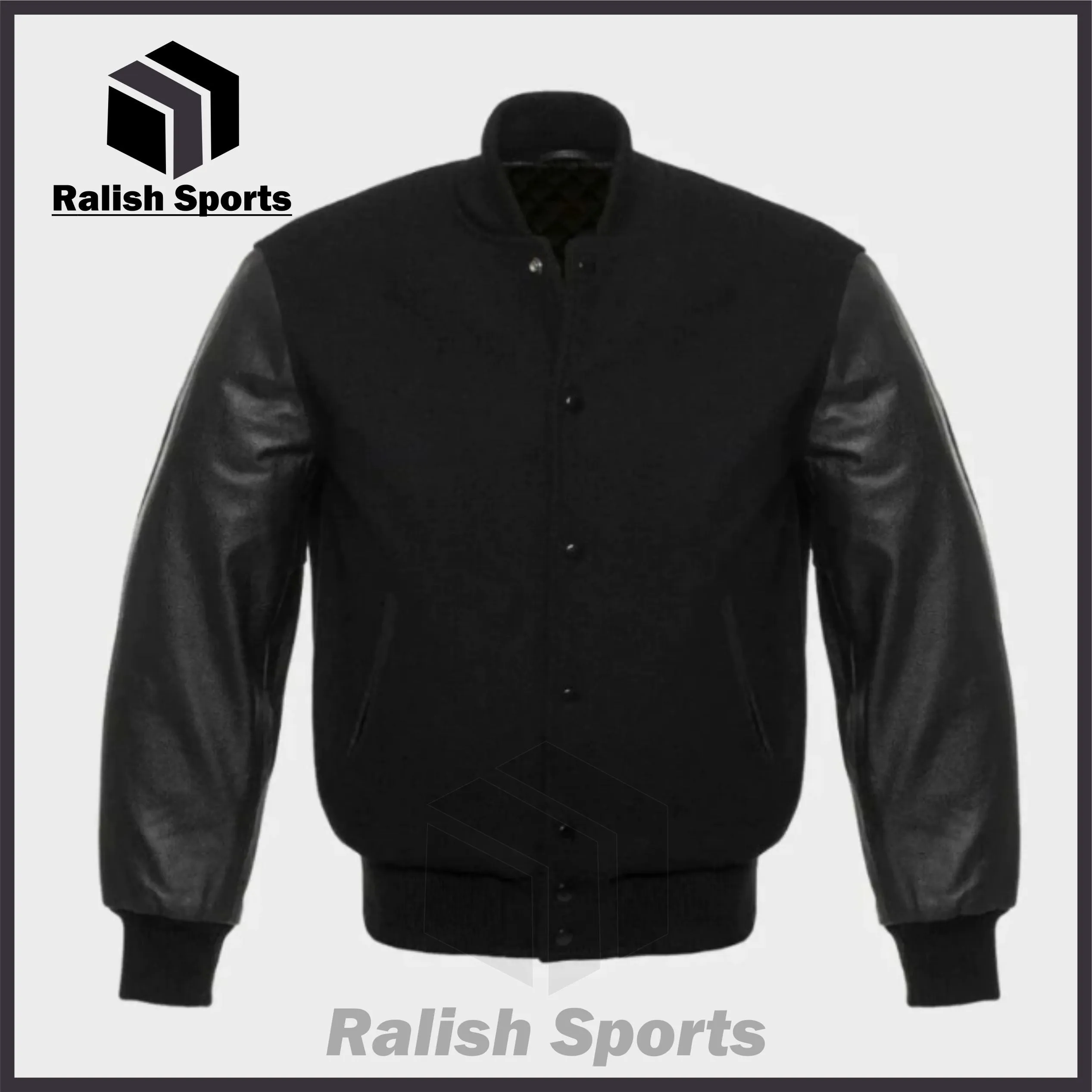 Black Varsity Jacket