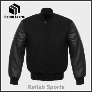 Black Varsity Jacket