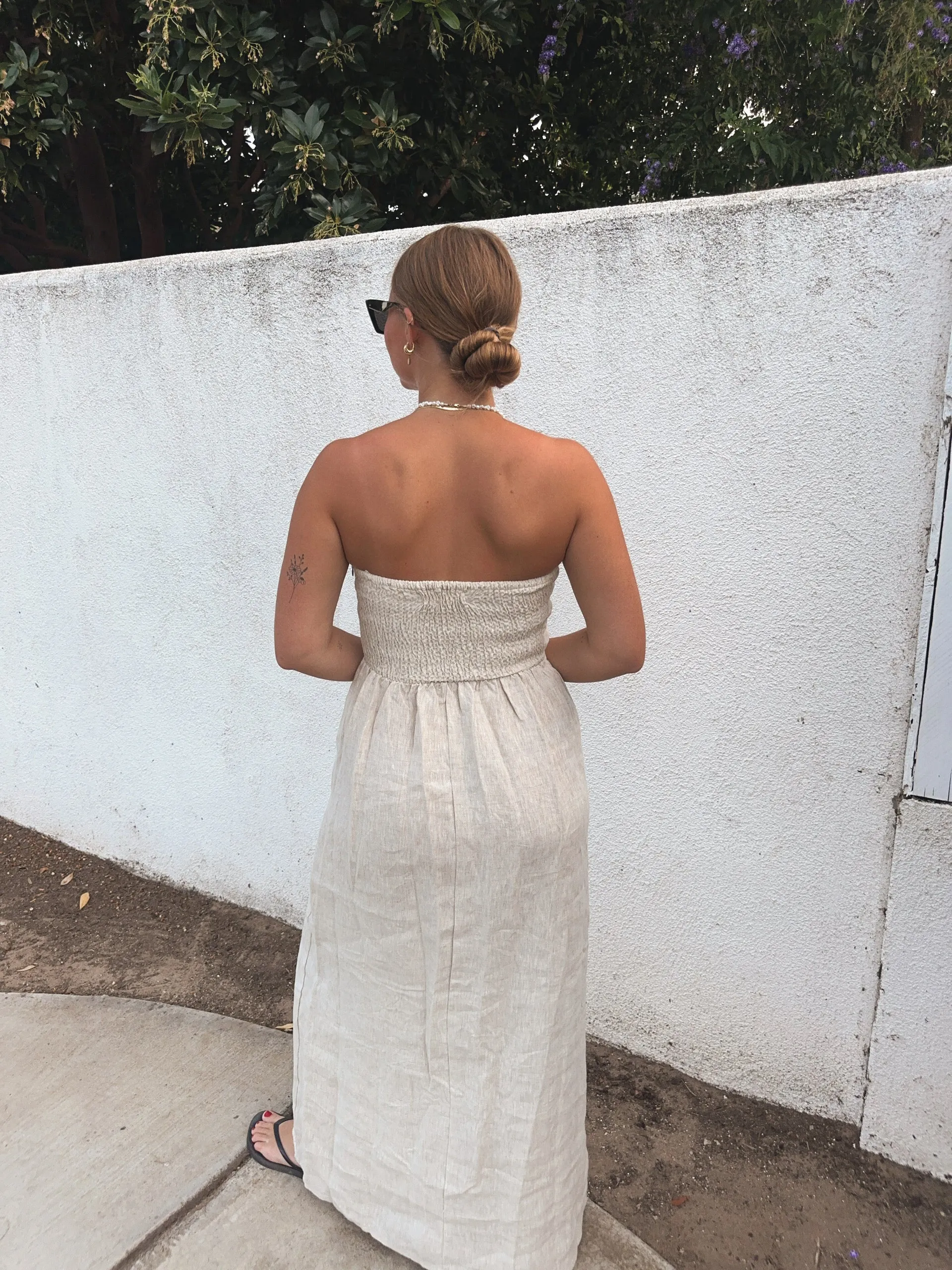 Blair Linen Maxi Dress