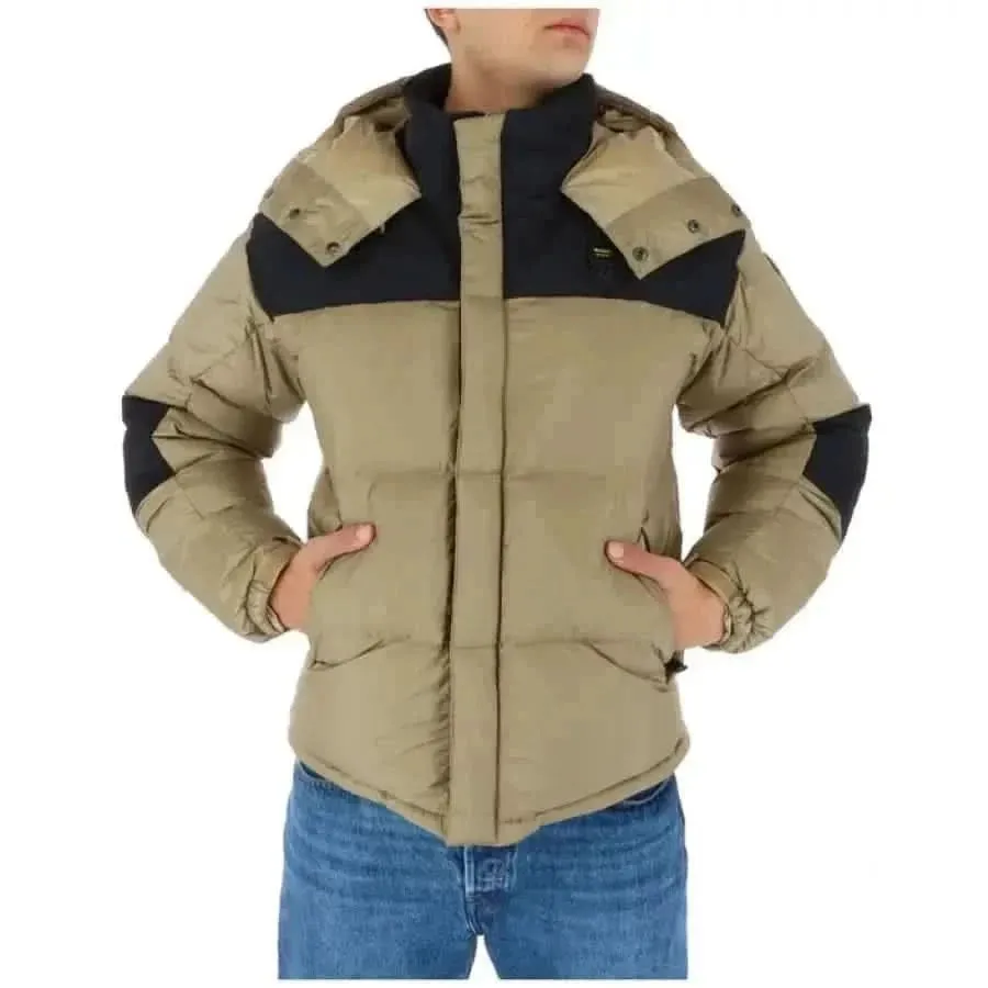 Blauer Men's Grey Winter Jacket