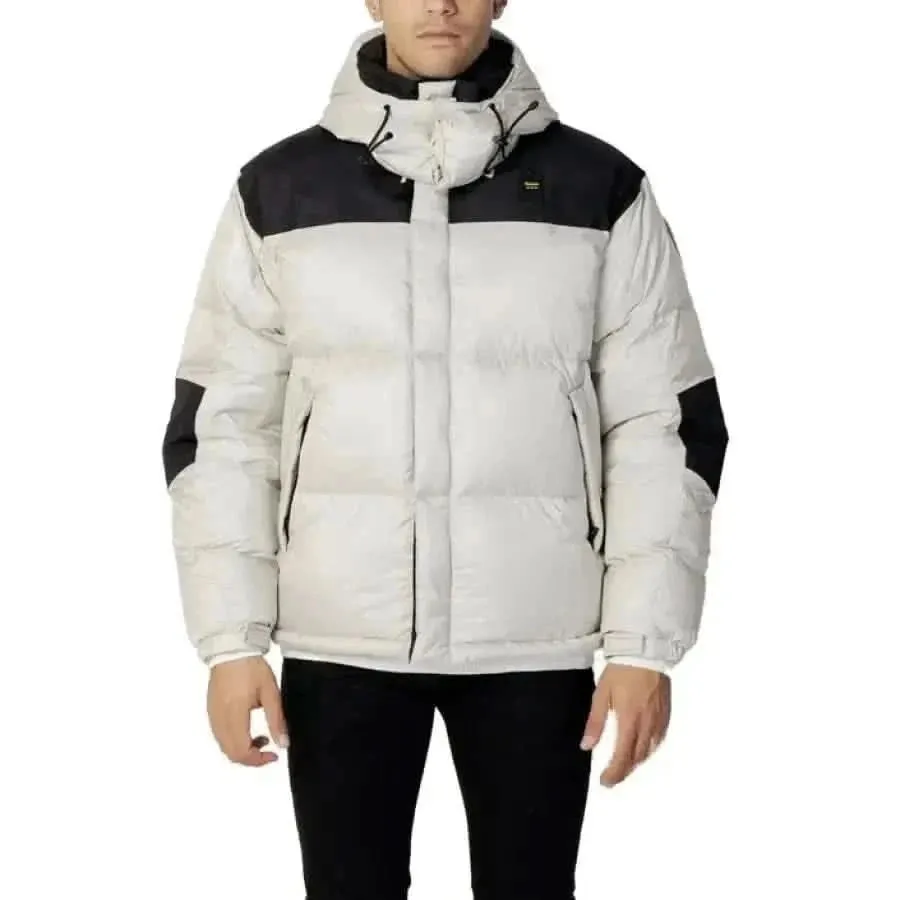 Blauer Men's Grey Winter Jacket