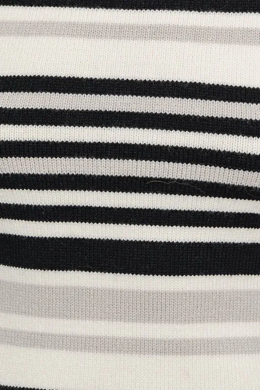 Boat Neck Bell Sleeve Sweater Dress, Le Lis