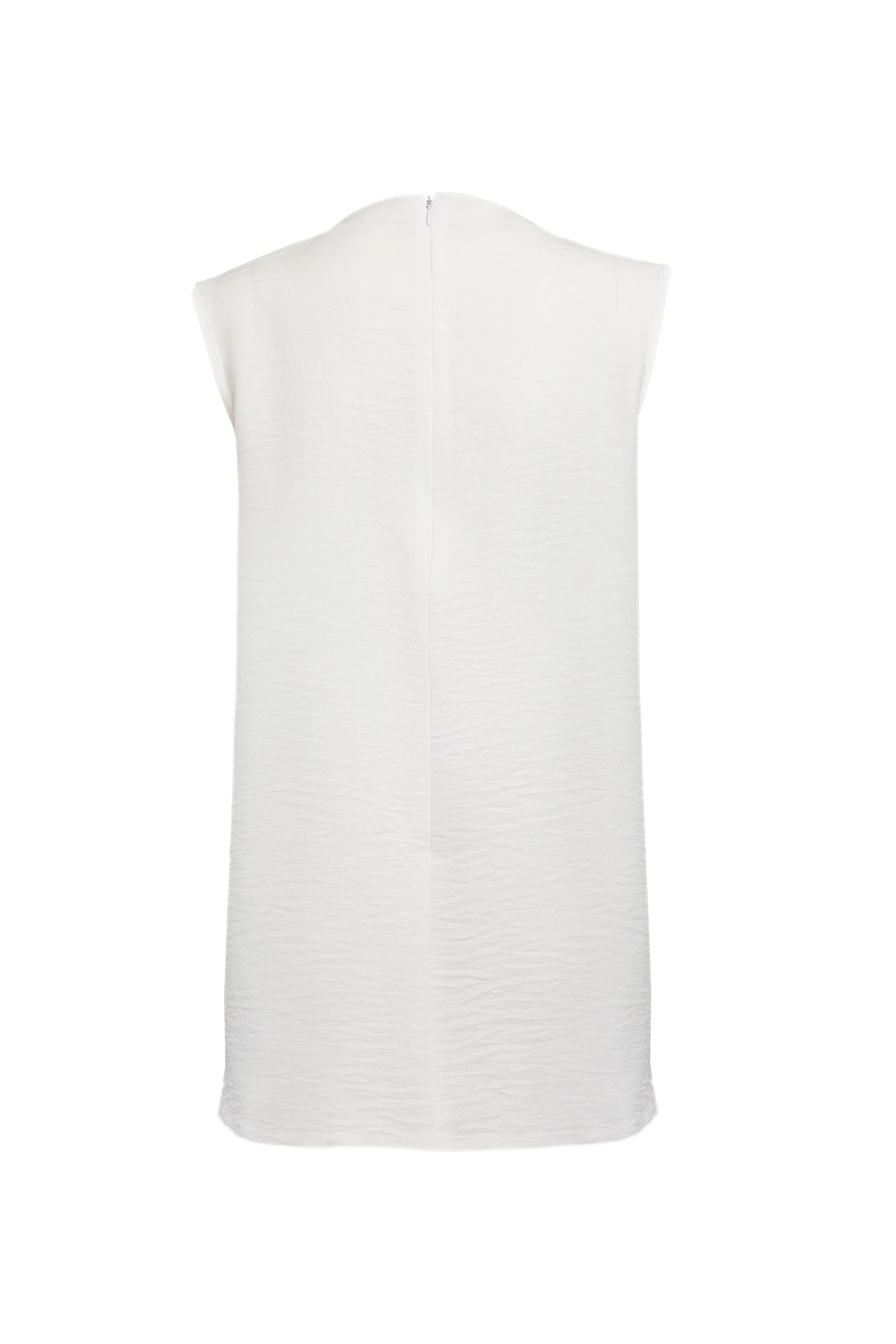 Boat neck Sleeveless Midi Top