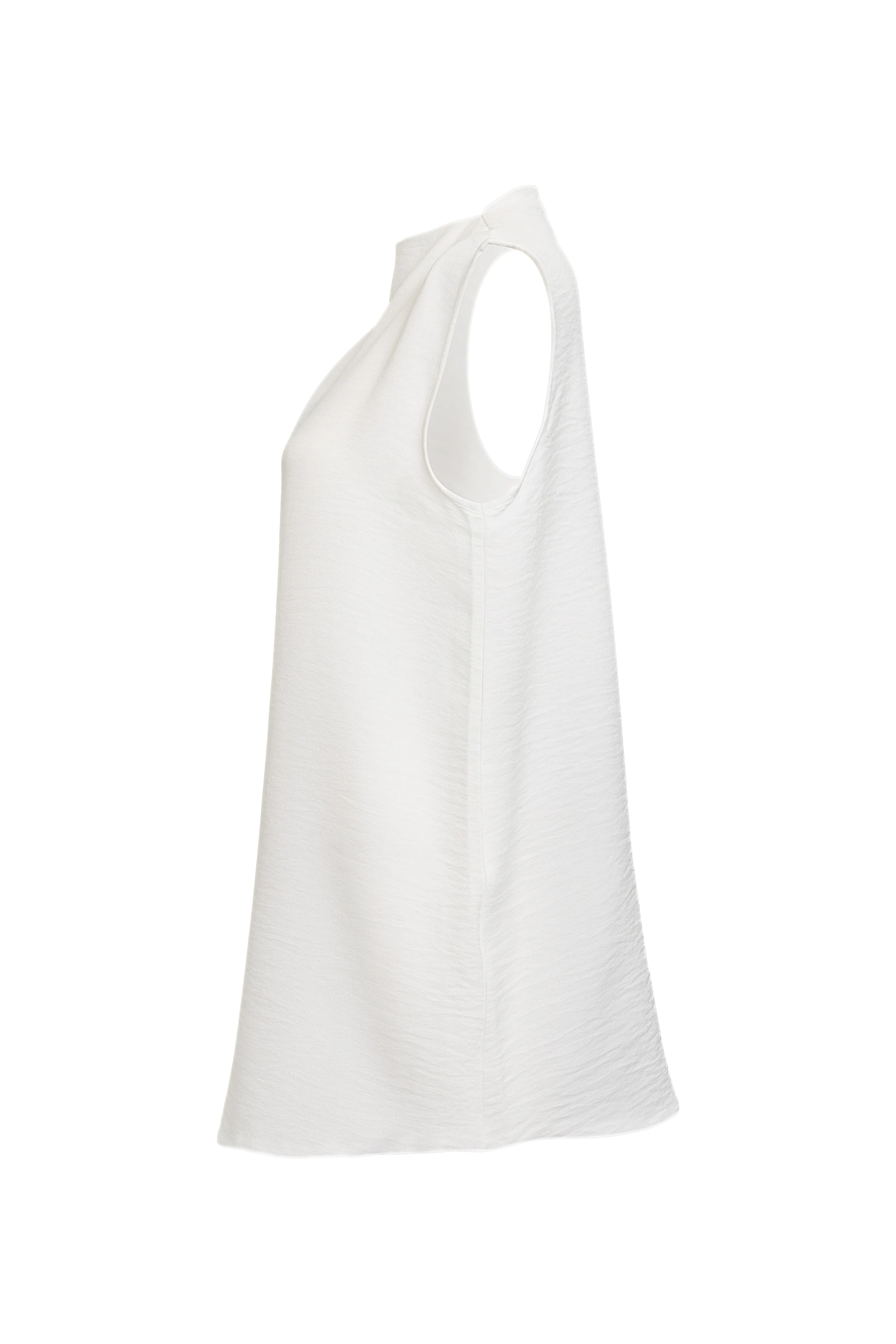 Boat neck Sleeveless Midi Top
