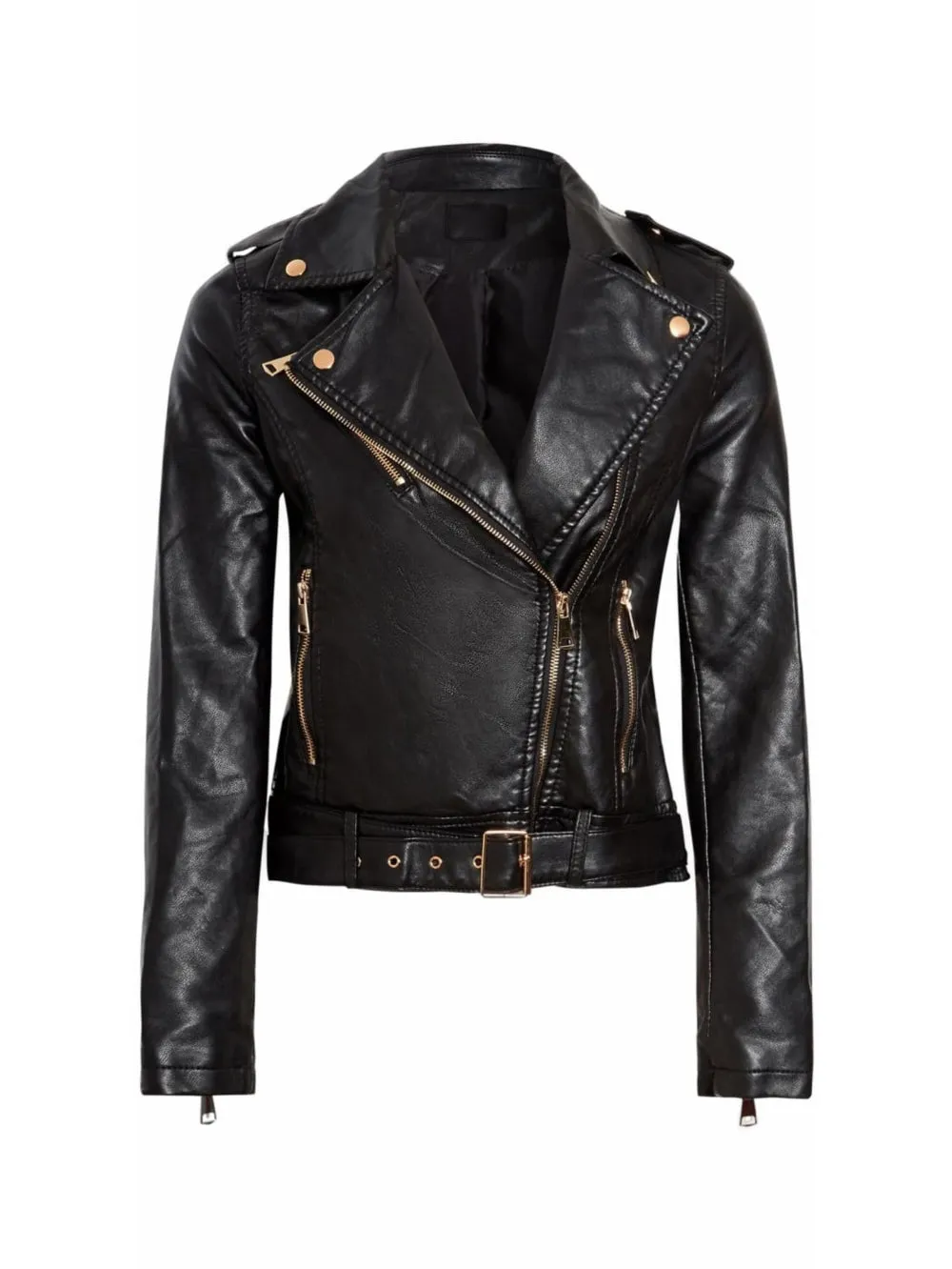 Bold Appeal Leather Moto Jacket