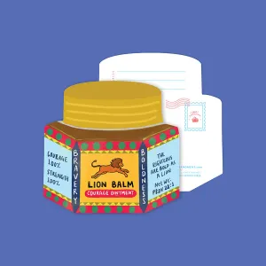Bold Lion Balm {LOVE SUPERMARKET Card}