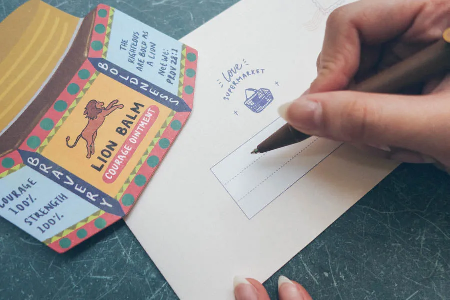 Bold Lion Balm {LOVE SUPERMARKET Card}