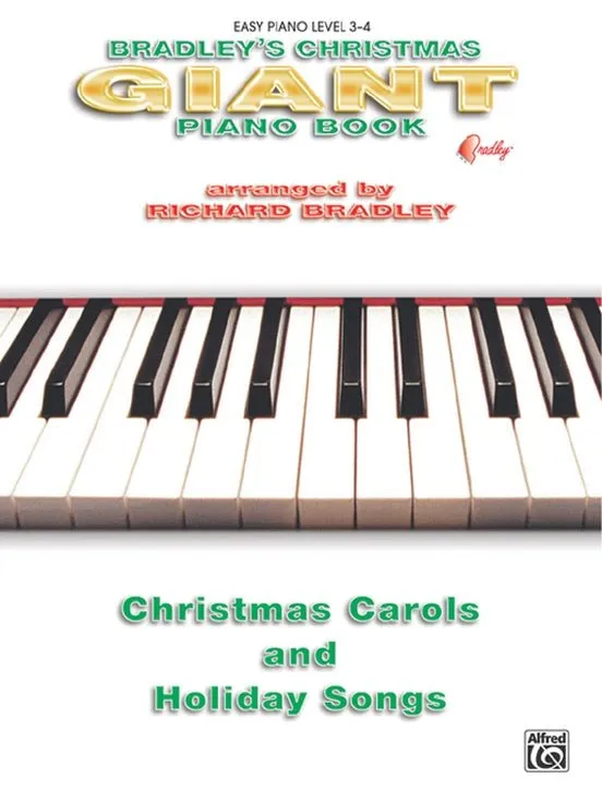 Bradley's Christmas Giant Piano Book for Easy Piano
