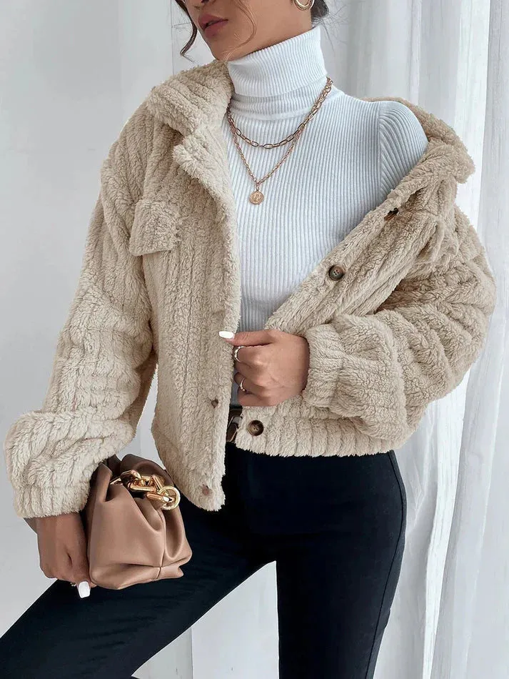 Brooke - plush jacket for women