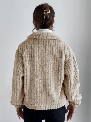 Brooke - plush jacket for women