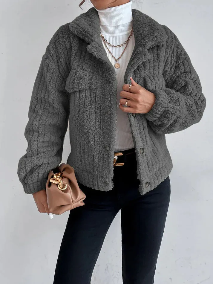 Brooke - plush jacket for women