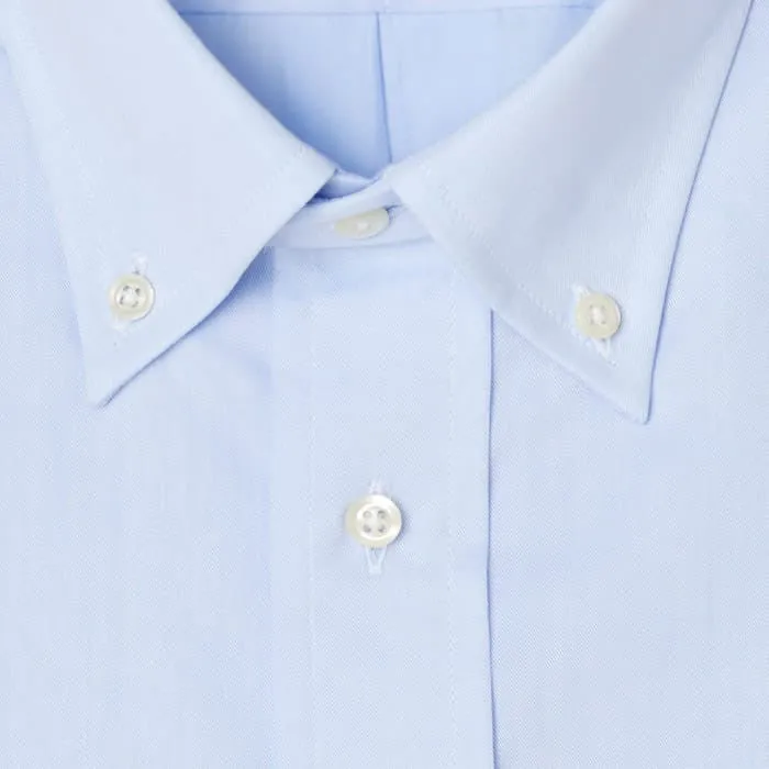 Button Down Mini Twill Blue - Tailored