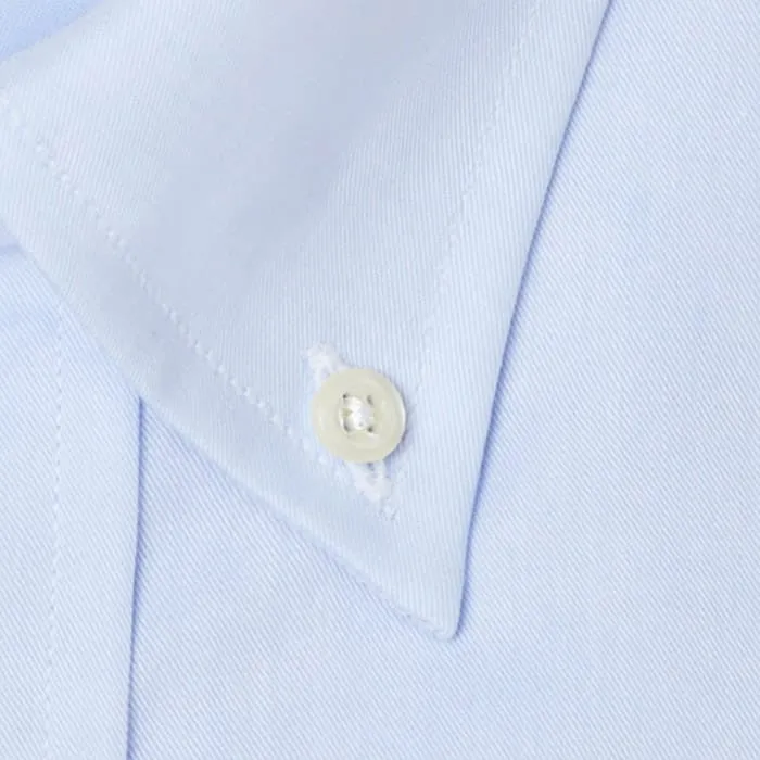 Button Down Mini Twill Blue - Tailored