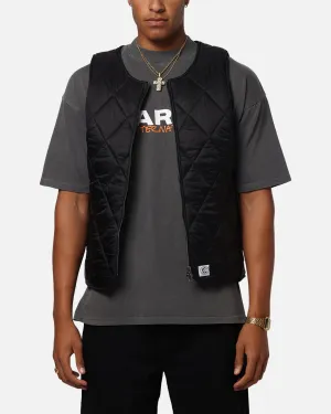 Carre Quilted Vest Black