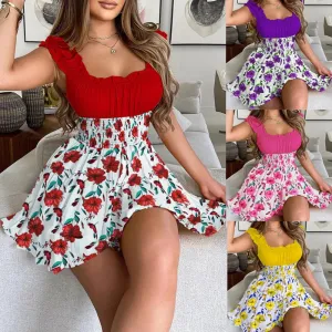 Casual Sleeveless Mini Sun Dress