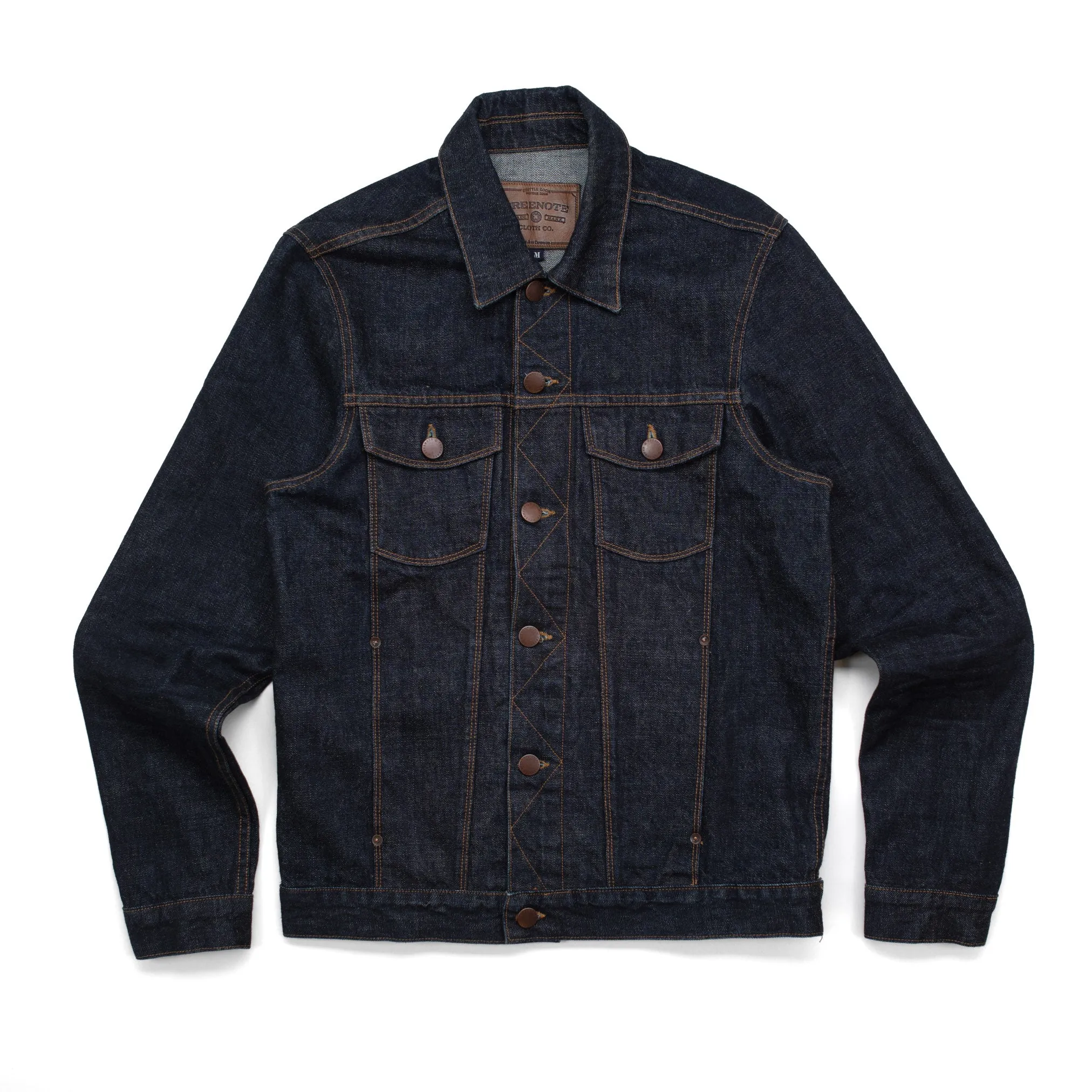 CD-1 Classic Denim Jacket in Rinsed 10 oz #1145