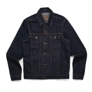 CD-1 Classic Denim Jacket in Rinsed 10 oz #1145