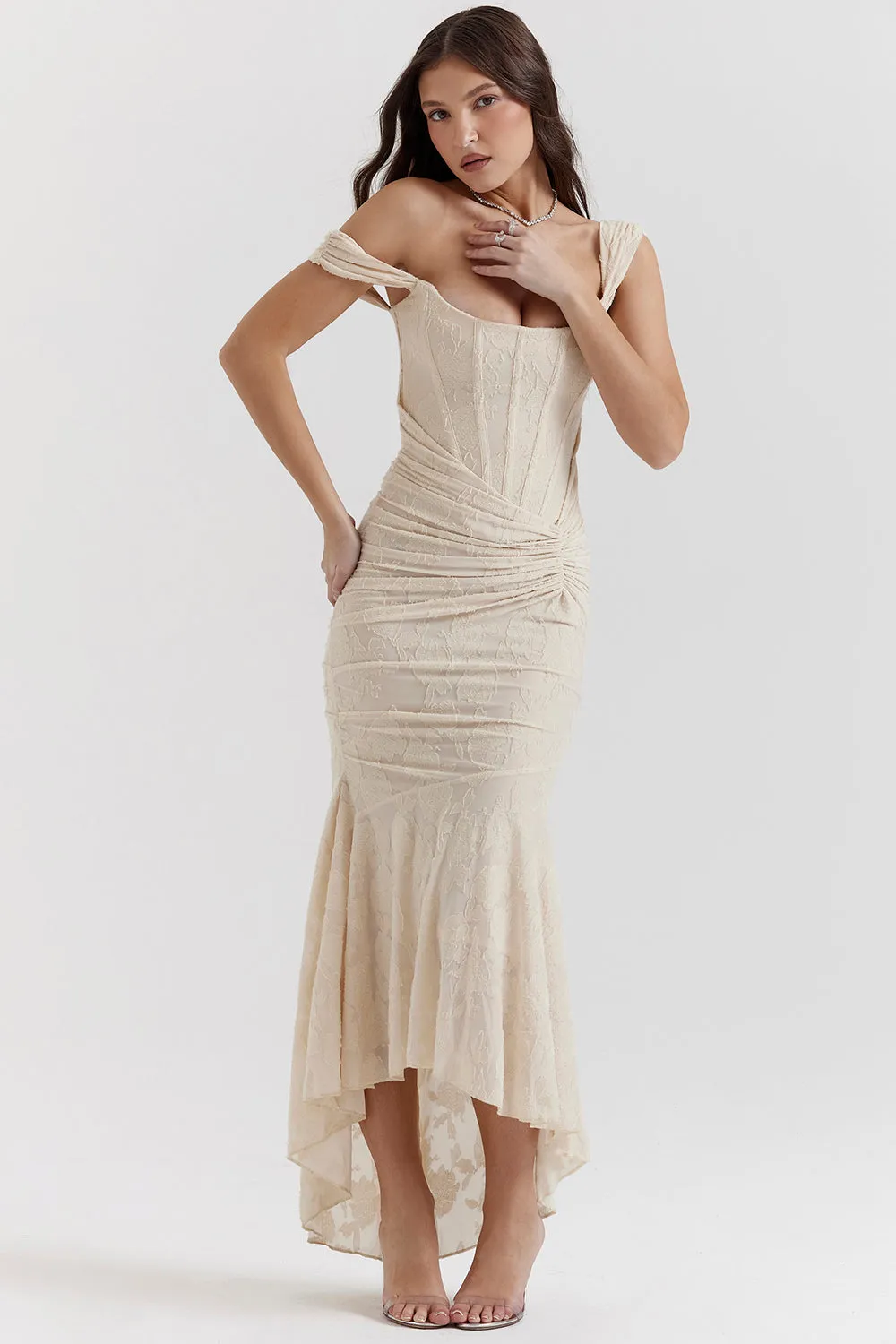 Celine | Tailored Elegant Midi Dress