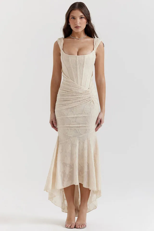 Celine | Tailored Elegant Midi Dress