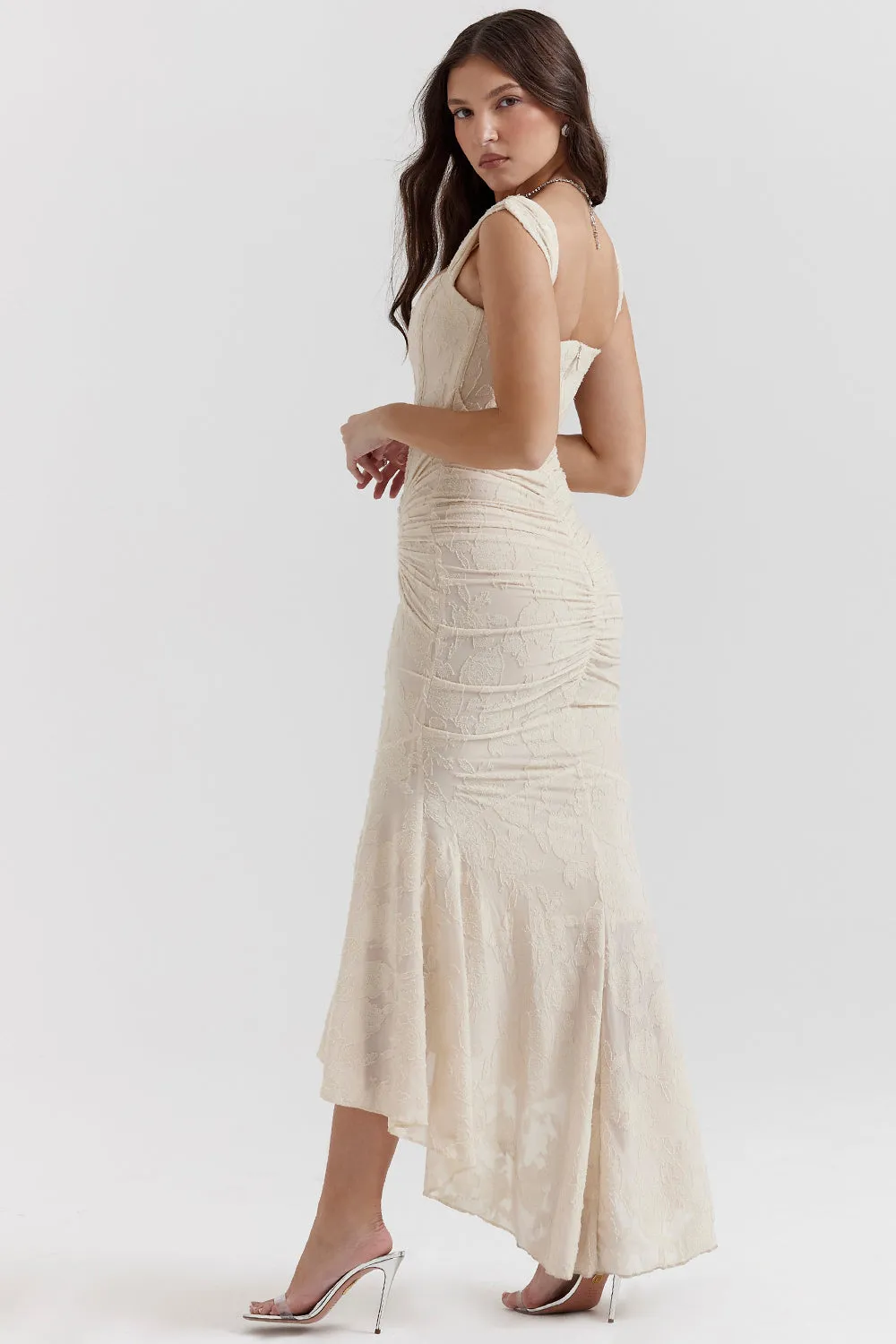 Celine | Tailored Elegant Midi Dress
