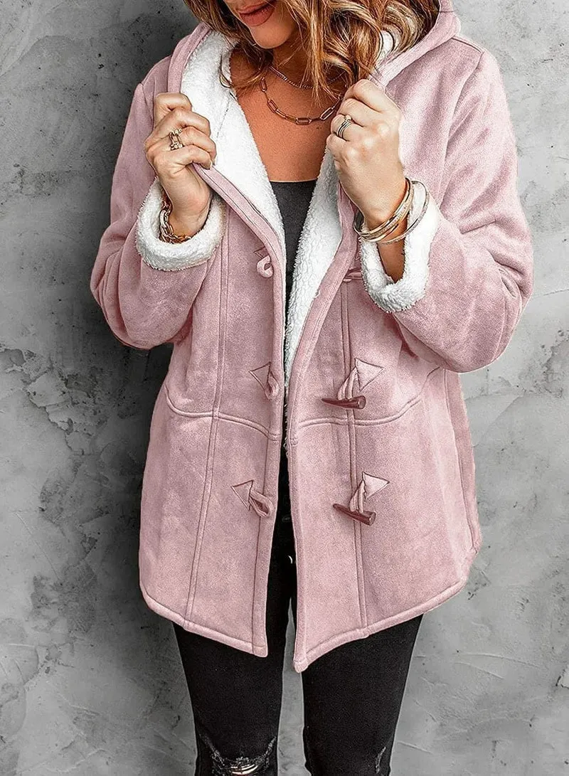 Charlotte - Fleece-Lined Hooded Coat