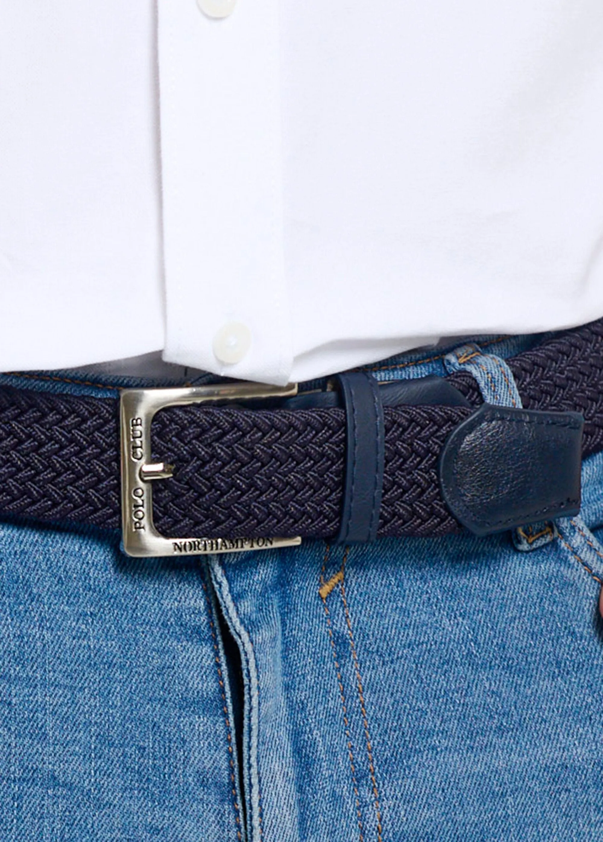 Chic Braided Stretch Belt One Size