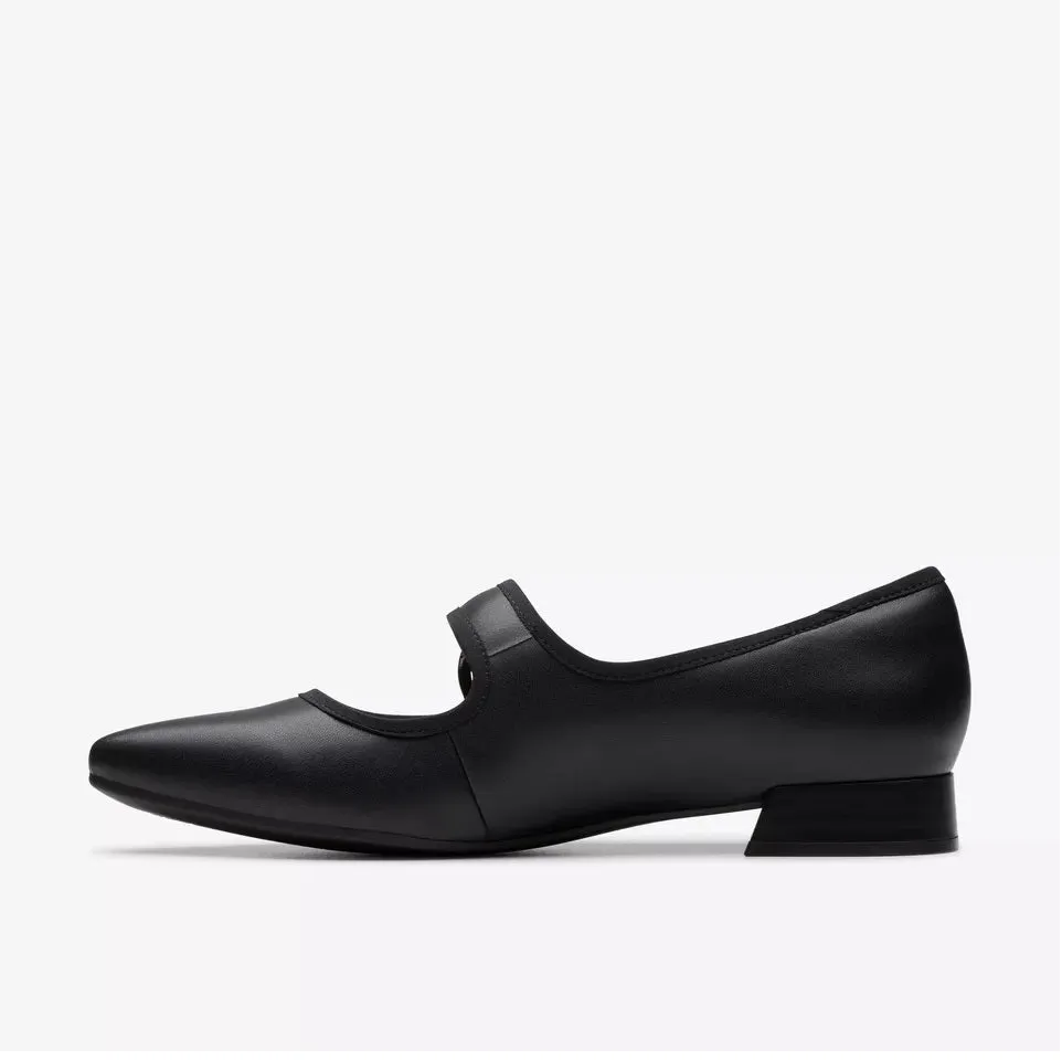 Clarks Women's Natalyn May Black Leather 26180016