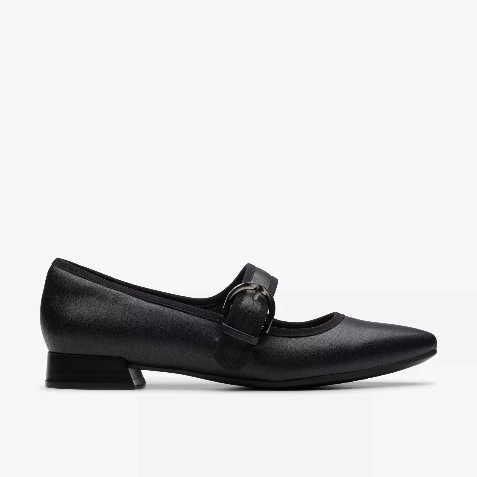 Clarks Women's Natalyn May Black Leather 26180016