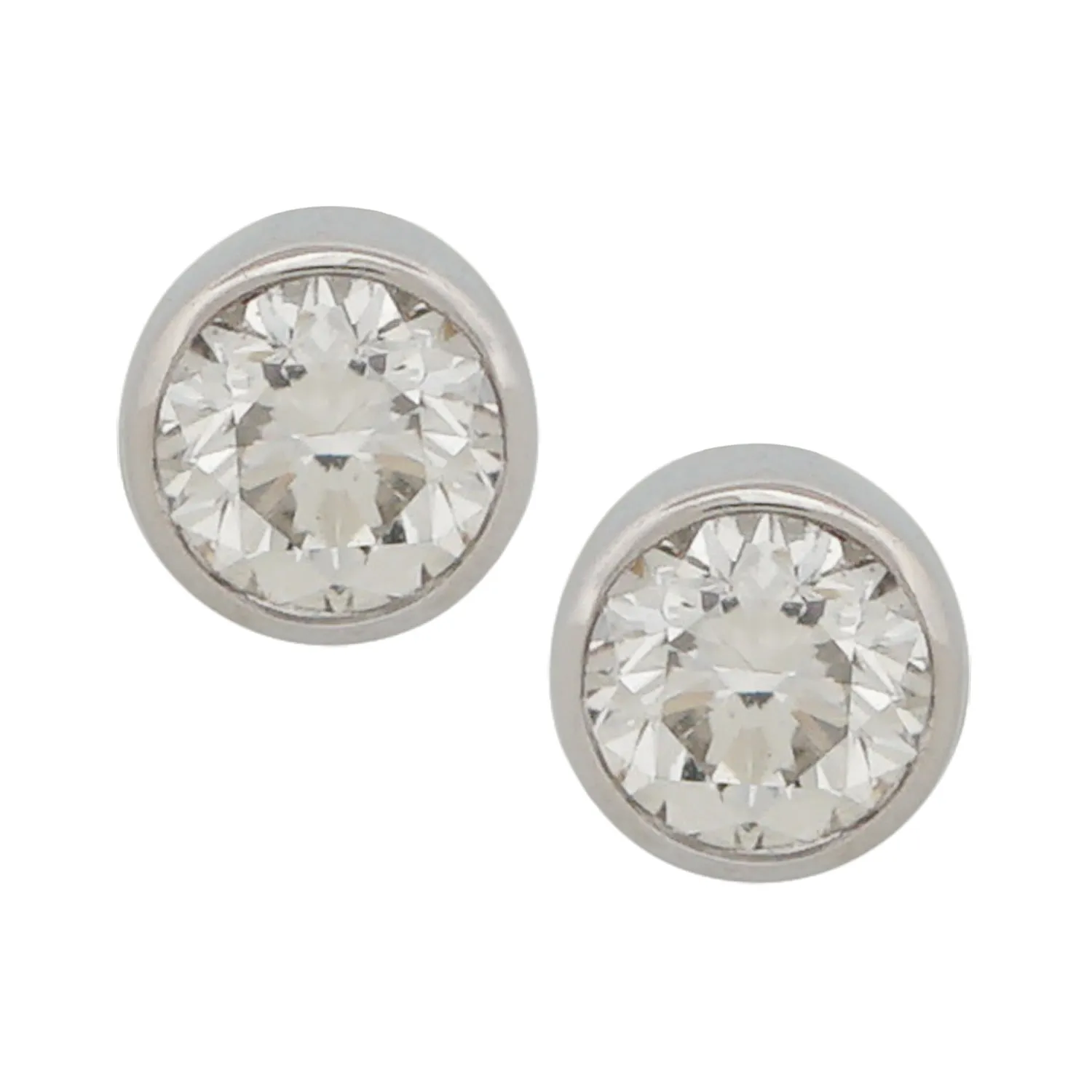 Classic Diamond Stud Earrings