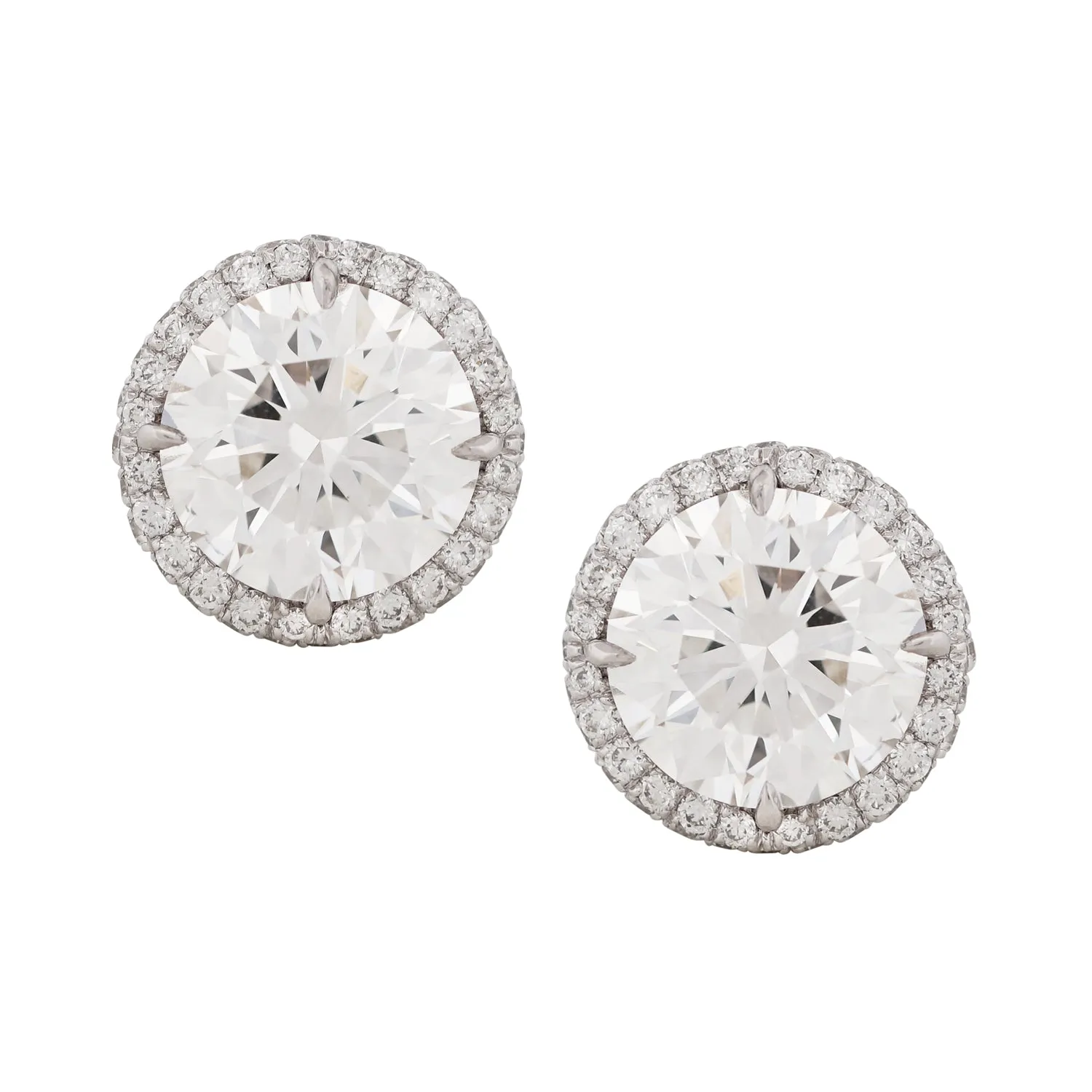Classic Diamond Stud Earrings