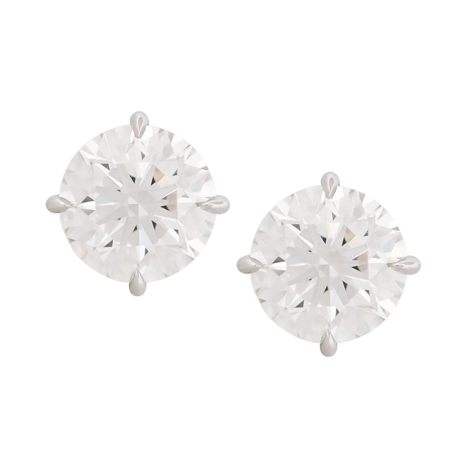 Classic Diamond Stud Earrings