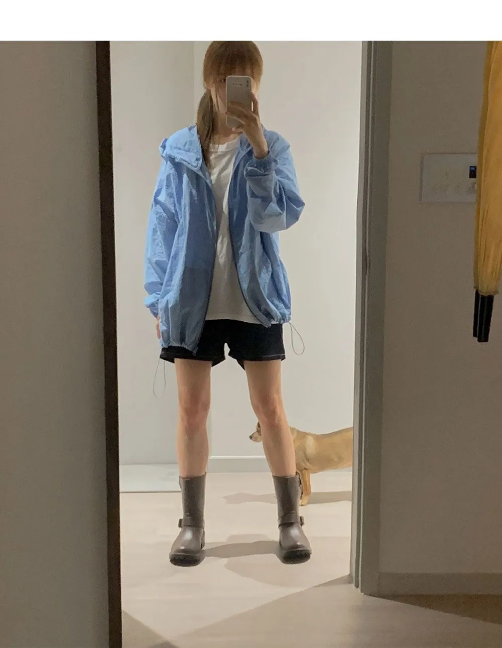 Classic long suncoat