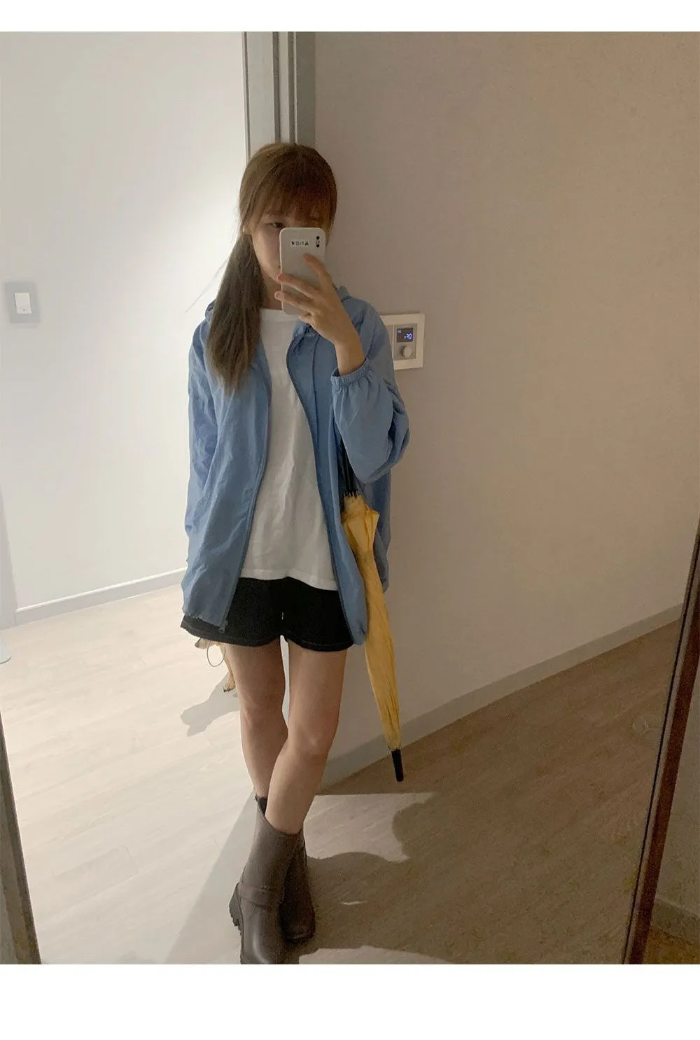 Classic long suncoat