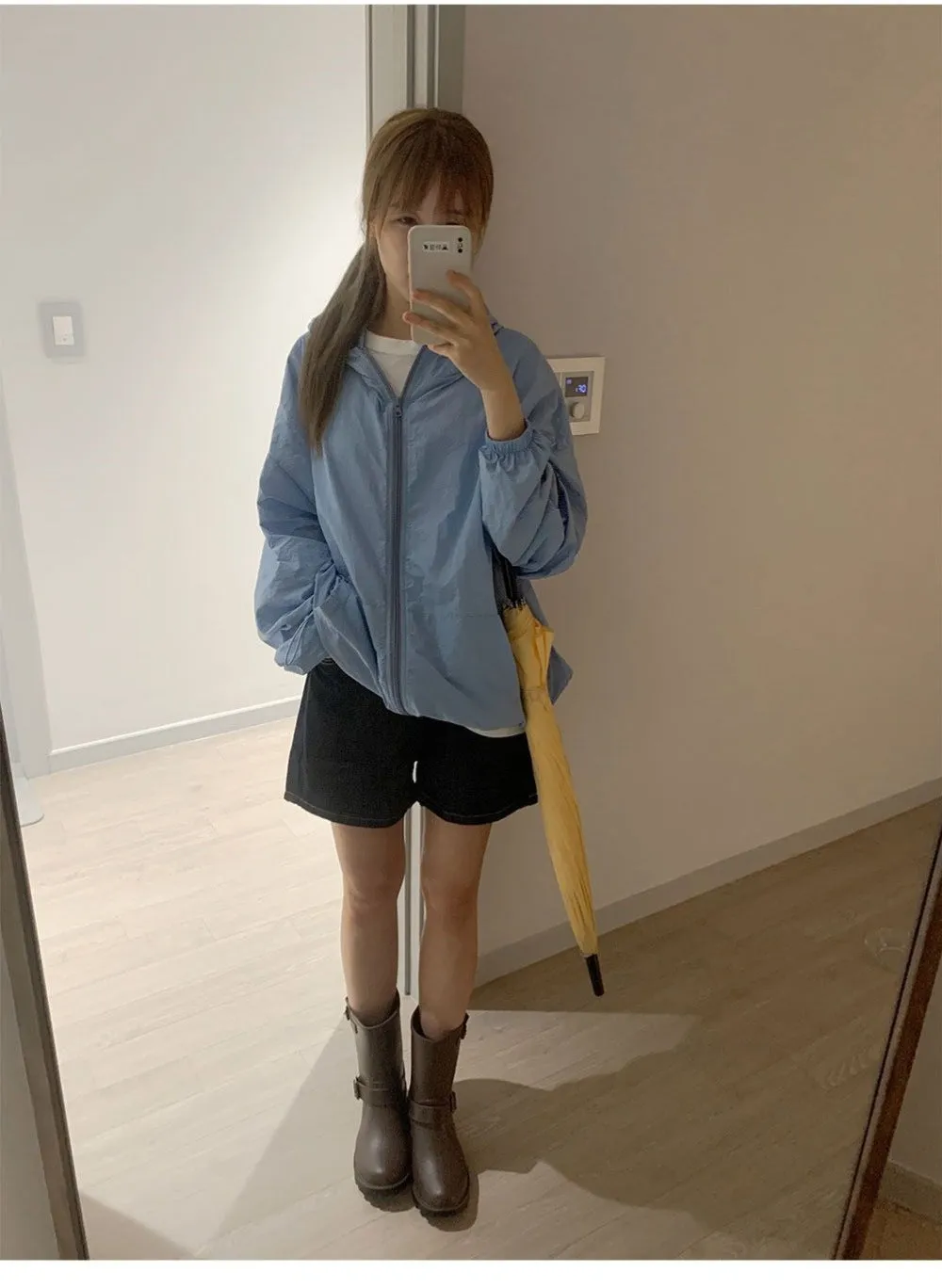 Classic long suncoat