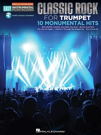Classic Rock - 10 Monumental Hits (Easy Instrumental Play-Along Book with Online Audio Tracks)