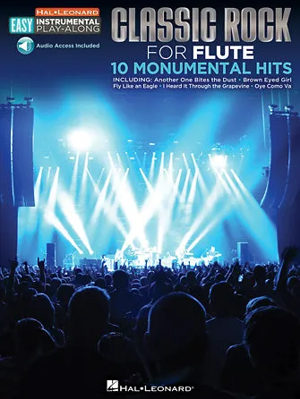 Classic Rock - 10 Monumental Hits (Easy Instrumental Play-Along Book with Online Audio Tracks)