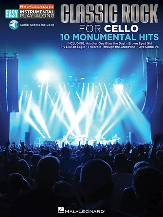 Classic Rock - 10 Monumental Hits (Easy Instrumental Play-Along Book with Online Audio Tracks)