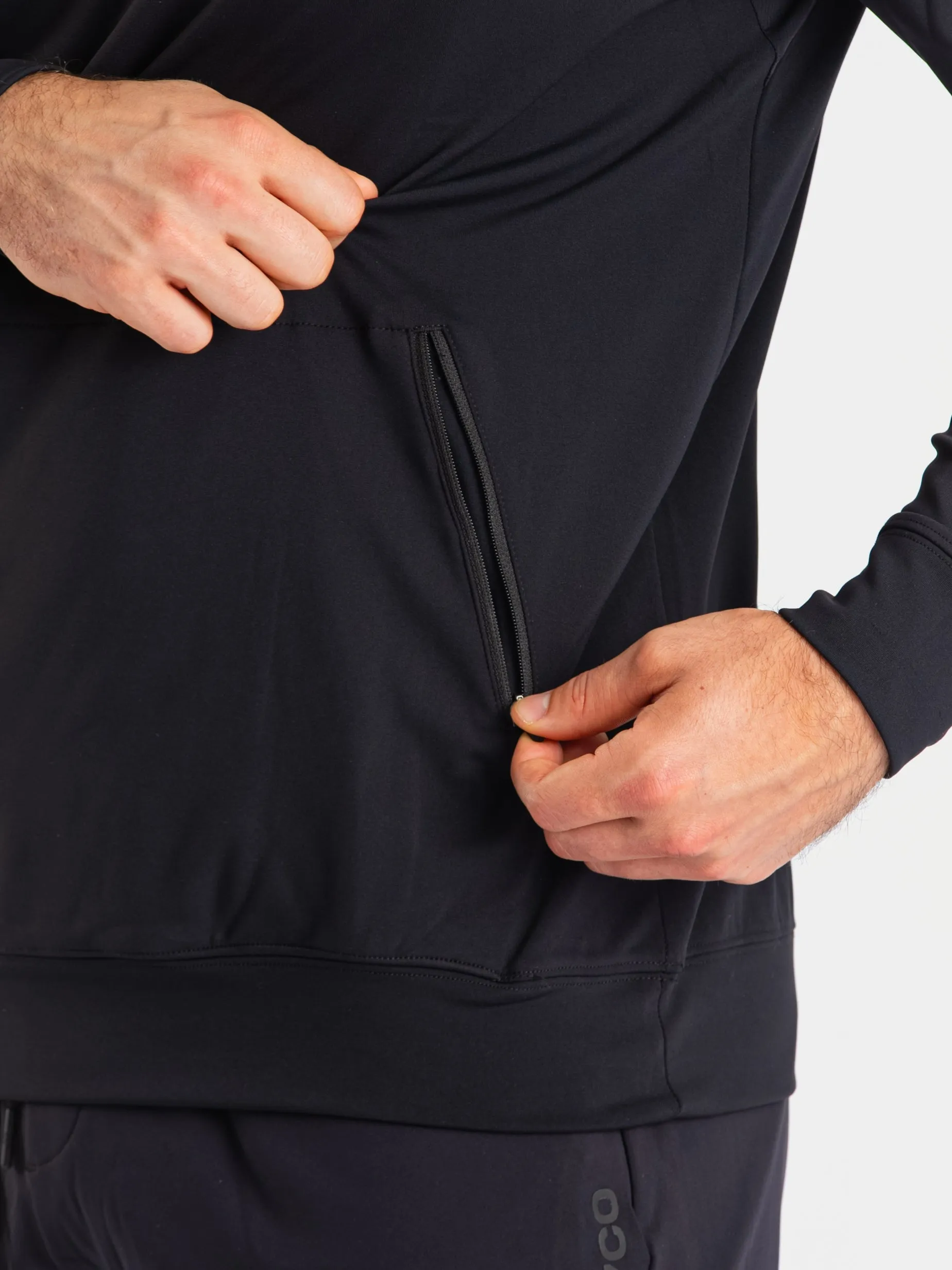 Cobra Quarter Zip Non Bar Grip Jacket - Stealth