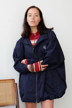 Commonplace Essentials Bentley Windbreaker - Washed Navy