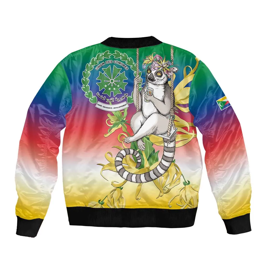 Comoros Bomber Jacket Mongoose Lemur With Ylang Ylang LT15
