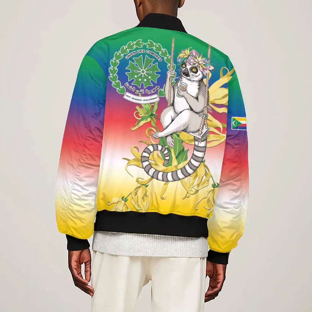 Comoros Bomber Jacket Mongoose Lemur With Ylang Ylang LT15