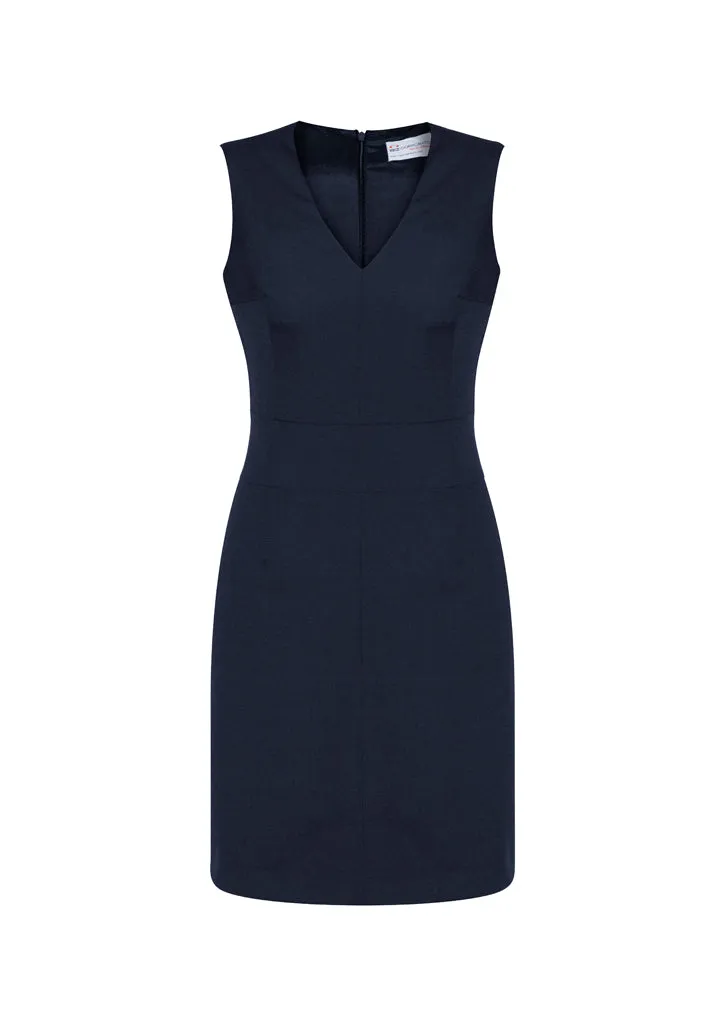 Cool Stretch Womens Sleeveless V Neck Dress (BZ-30121)