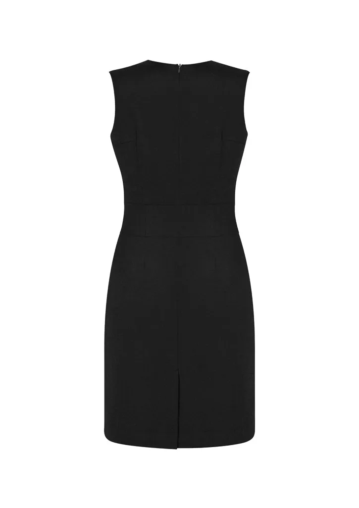 Cool Stretch Womens Sleeveless V Neck Dress (BZ-30121)