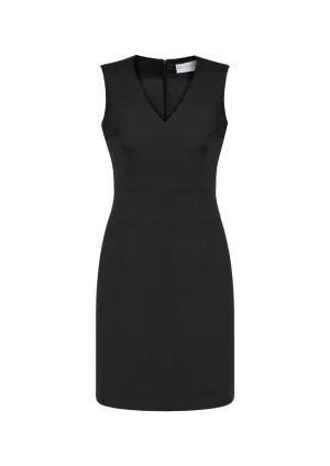 Cool Stretch Womens Sleeveless V Neck Dress (BZ-30121)