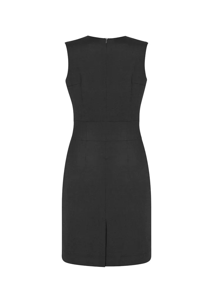 Cool Stretch Womens Sleeveless V Neck Dress (BZ-30121)