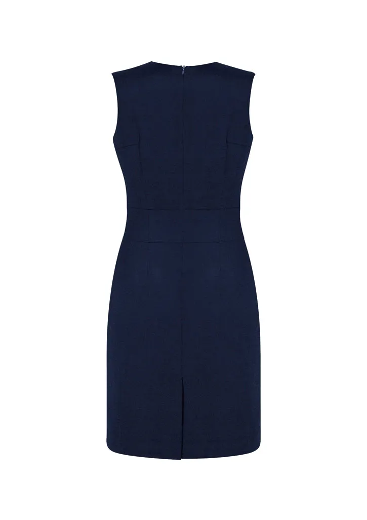 Cool Stretch Womens Sleeveless V Neck Dress (BZ-30121)