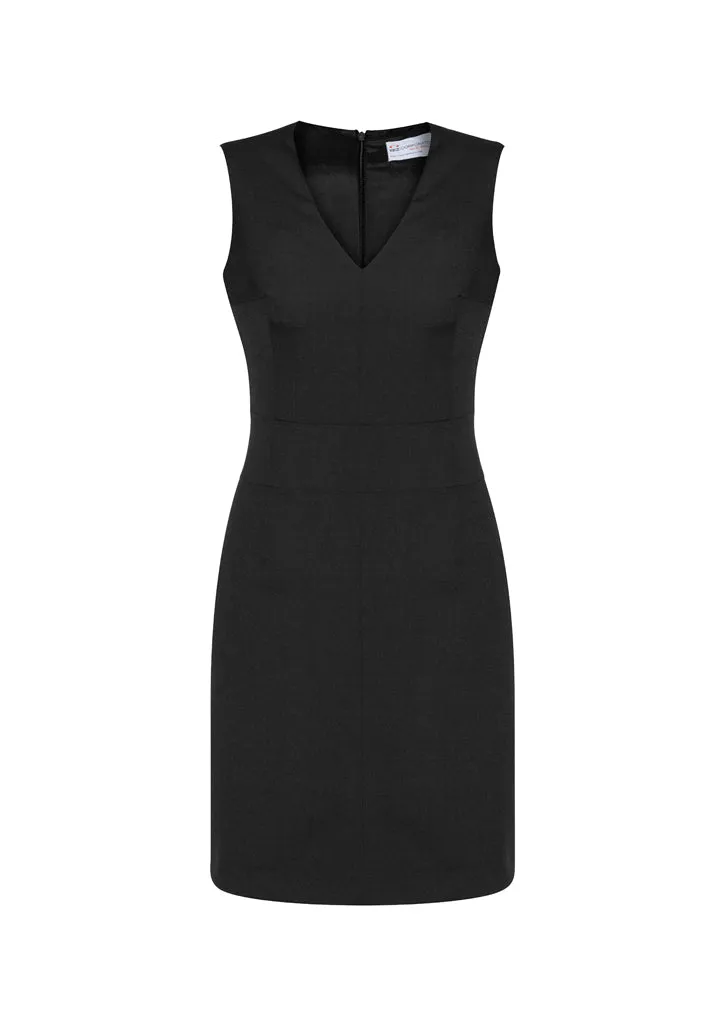 Cool Stretch Womens Sleeveless V Neck Dress (BZ-30121)