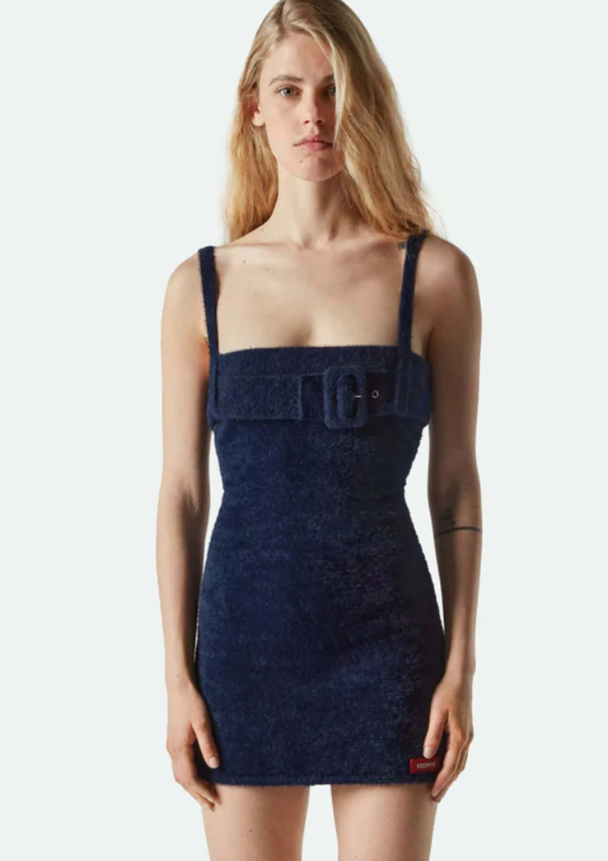 COPERNI - KNIT MINI DRESS NAVY