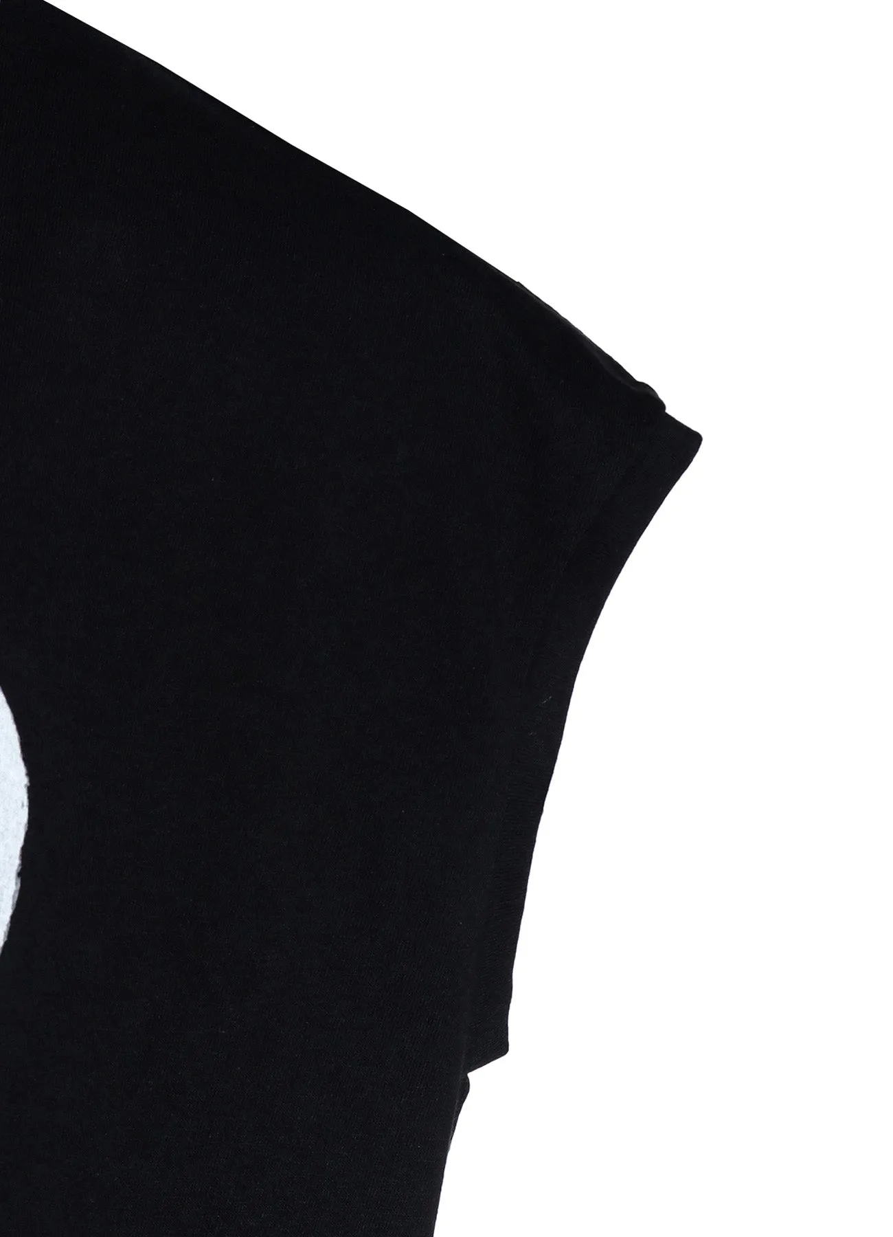 COTTON JERSEY DOT PRINT FRENCH SLEEVE SHIRT
