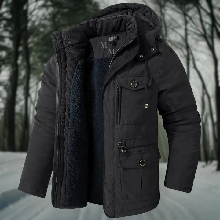 Cozy men's winter coat for ultimate comfort